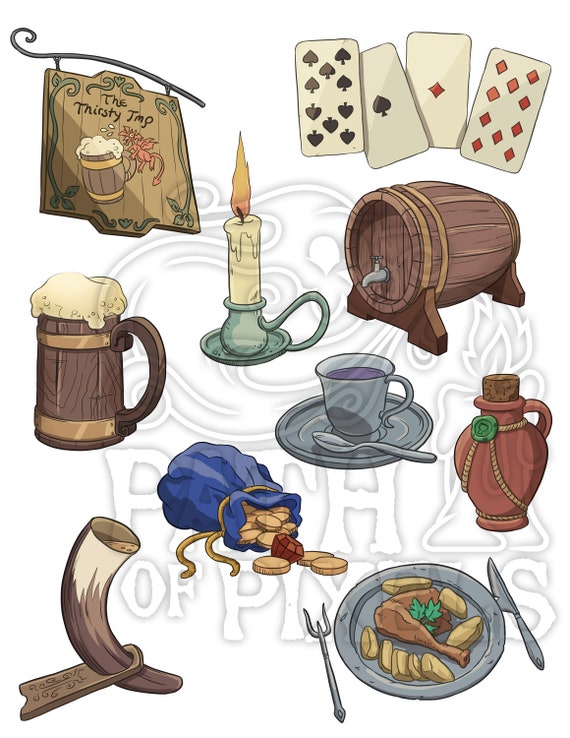 Medieval Feast Clipart