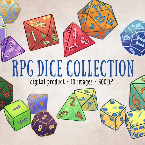 Rpg Dice - Etsy