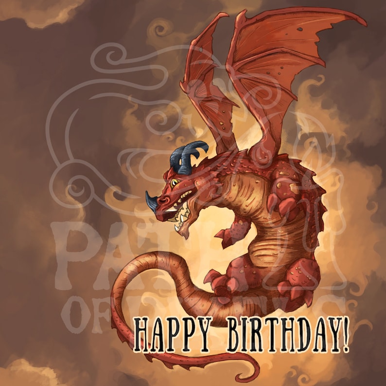 red-dragon-birthday-card-dragon-birthday-printable-nerdy-etsy