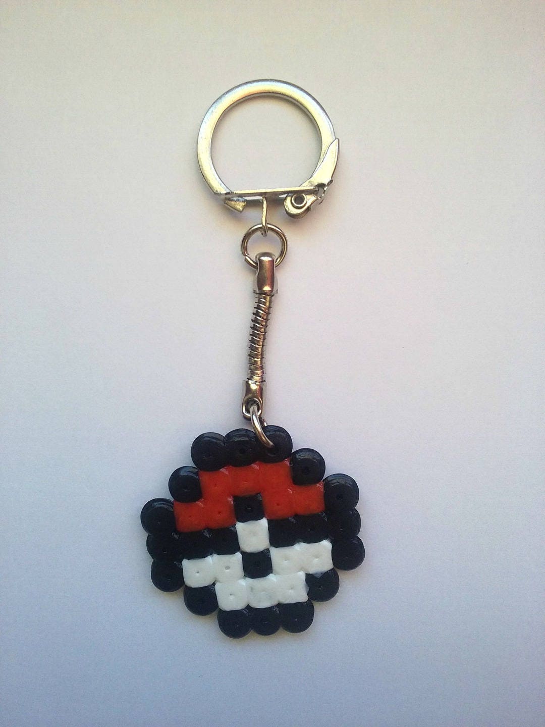 Clé De Voute Pokemon Perle Scintillante POKEMON Porte clé pokeball en perles à repasser HAMA Pixel | Etsy
