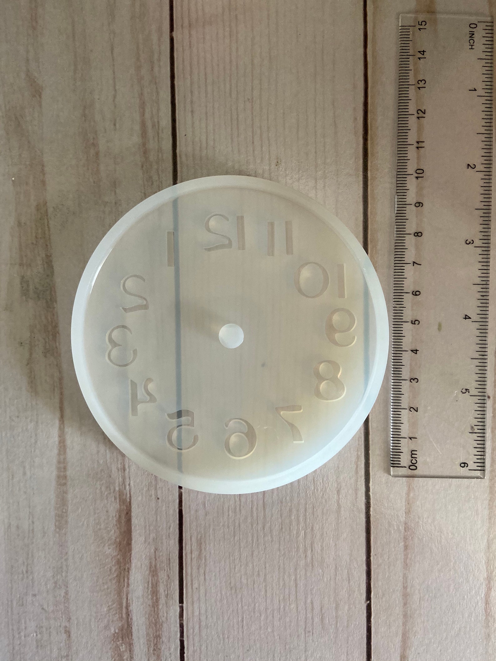 Silicone Clock mold reusable resin/epoxy mold Etsy