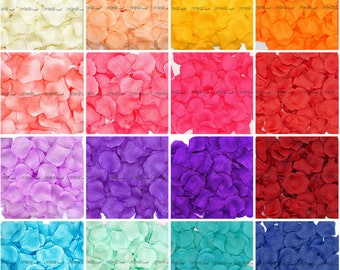 Artificial Rose Petals – Wedding Confetti, Aisle Décor for Anniversaries, Parties & Romantic Events