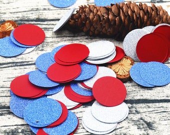 Glitter Paper Confetti Circles, Party & Wedding Decor (30mm, 20 grams)