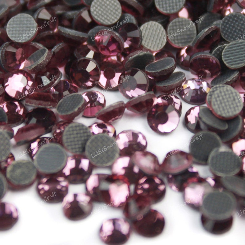 DMC Hot Fix Rhinestones, Flat Back Glass Crystals, Craft Beads (2-6mm) 画像 7
