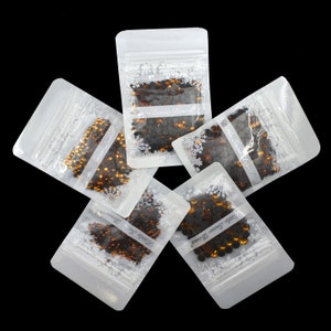 DMC Hot Fix Rhinestones, Flat Back Glass Crystals, Craft Beads (2-6mm) 画像 4