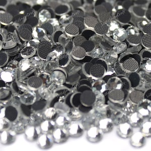 DMC Hot Fix Rhinestones, Flat Back Glass Crystals, Craft Beads (2-6mm) 画像 6