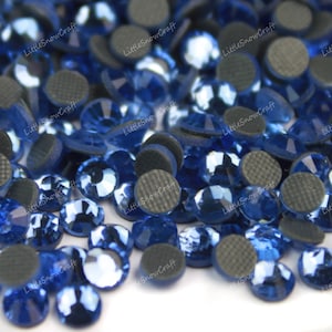 DMC Hot Fix Rhinestones, Flat Back Glass Crystals, Craft Beads (2-6mm) 画像 5