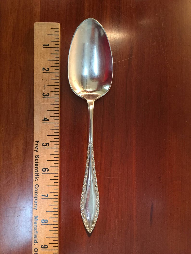 1847 Rogers Bros serving spoon Flatware & Silverware Dining & Serving