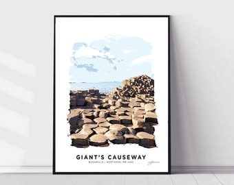Giants Causeway | Bushmills | North Coast Northern Ireland | Iconic Landmark of Northern Ireland | Giants Causeway coastal route