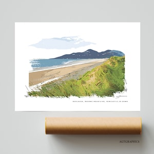 Murlough Nature Reserve | Mourne Mountains | Newcastle County Down |Iconic Landmark of Northern Ireland | County Down | Beach National Trust