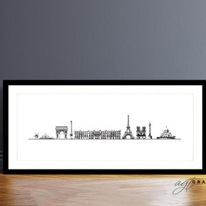 Paris Skyline | Iconic landmarks in Paris, France | Notre Dame | Moulin Rouge | Eiffel Tower | Versailles | Louvre Museum | Arc de Triomphe