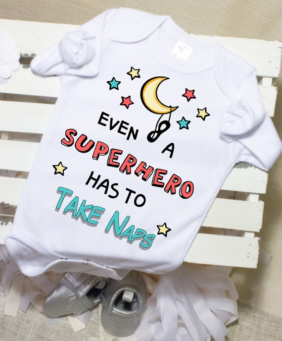 Superhero Onesie Baby Funny Baby Gift Superhero Birthday Etsy