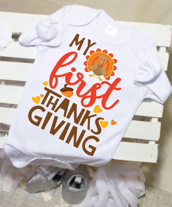 thanksgiving onesie baby