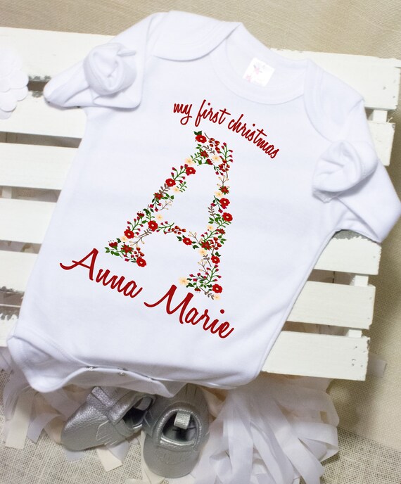 personalized christmas onesies
