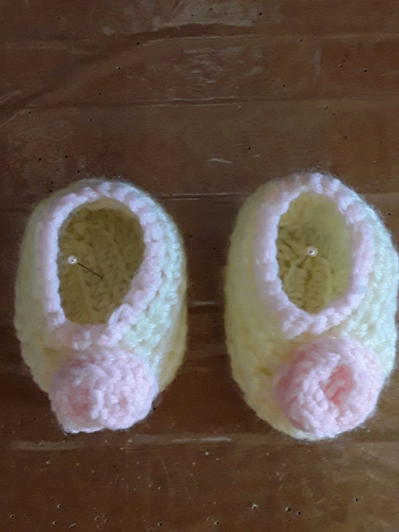 Booties with a Flower