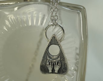 Ouija silver pendant