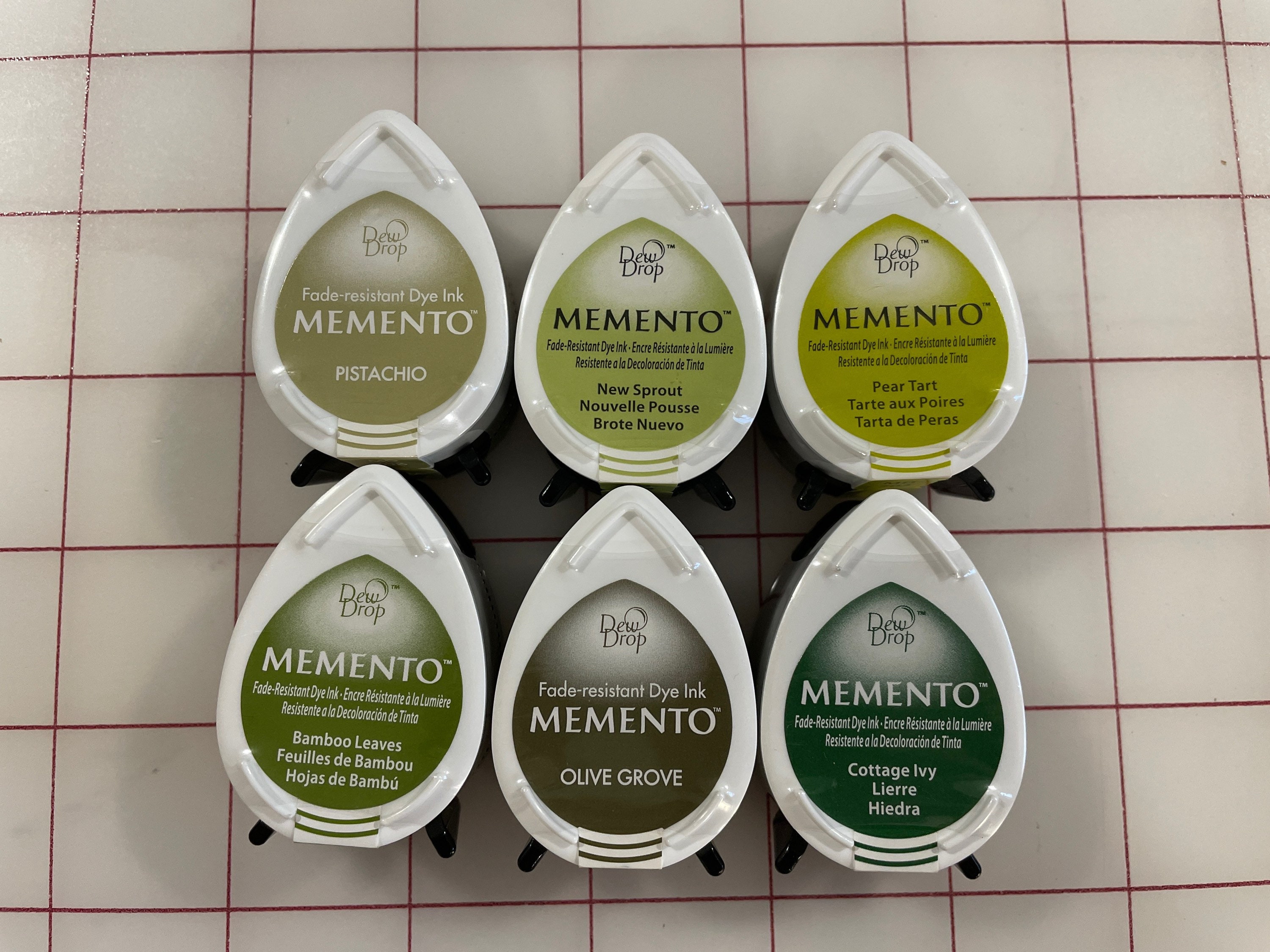 Memento Dew Drop Ink Pads by Tsukneko Etsy