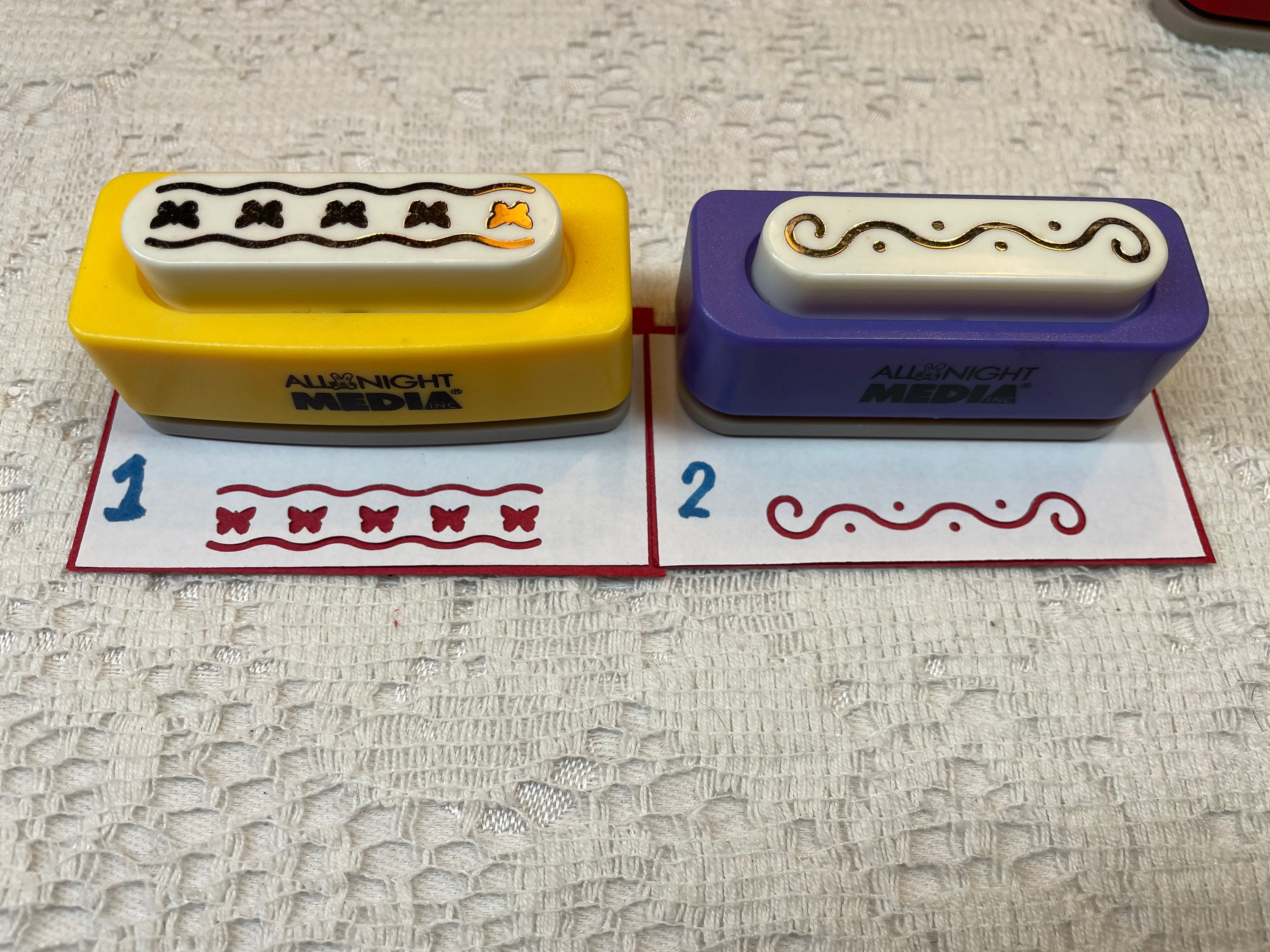 Scrapbooking Decorative Punch Paper Edger Scrapbooking All Night Media Card making Emagination