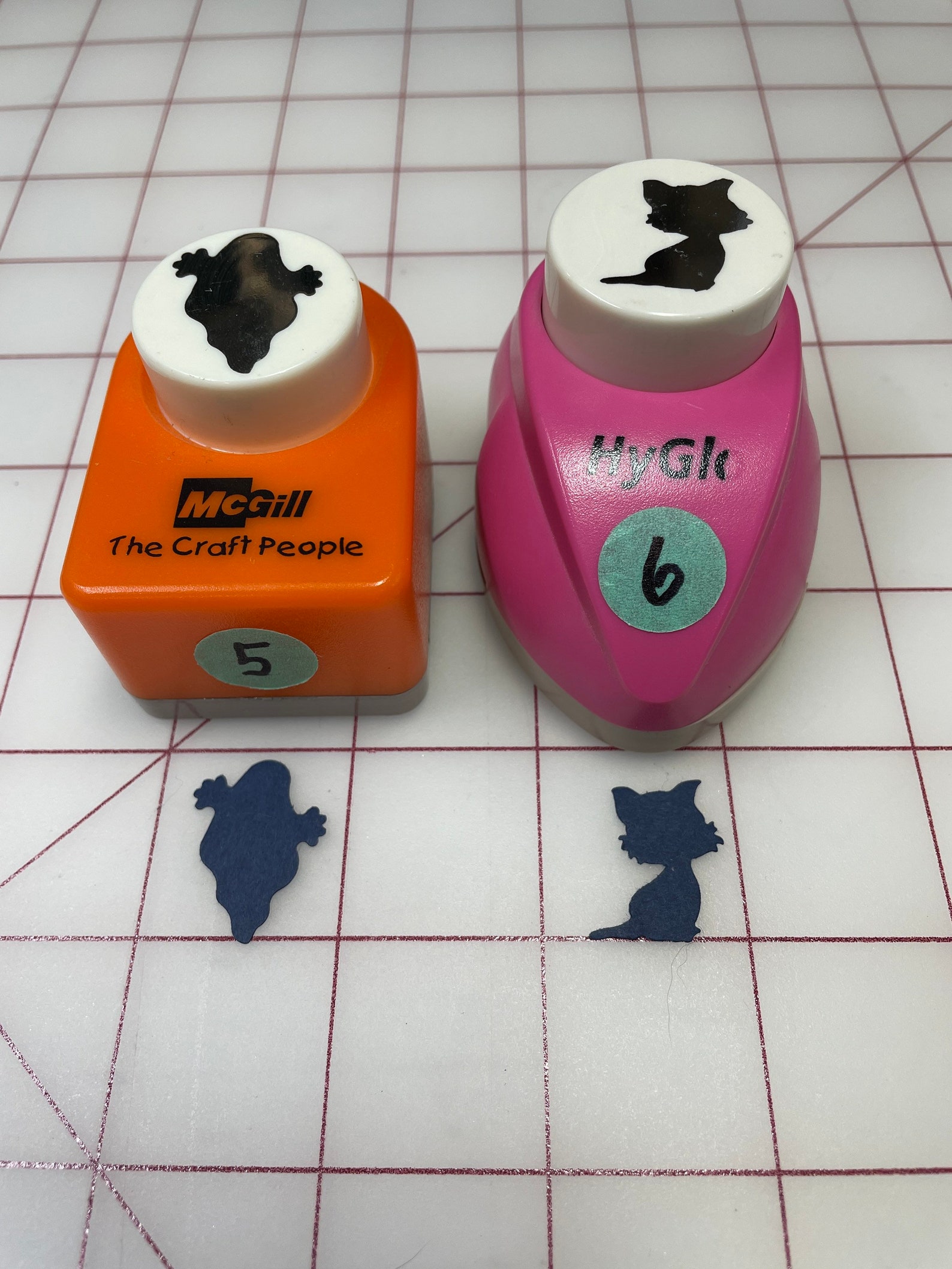 Medium Decorative Paper Punches Mcgill Marvy Punch a Bunch Etsy