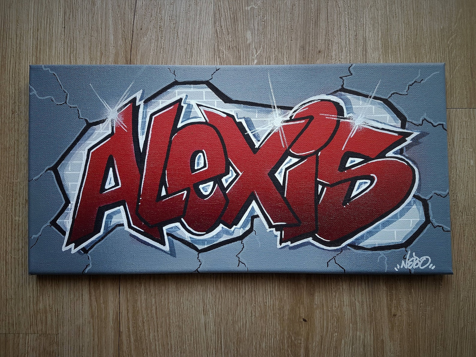 Toile tableau personnalisée peinture graffiti prénom tableau Etsy Toile tableau personnalisée peinture graffiti prénom tableau Etsy
