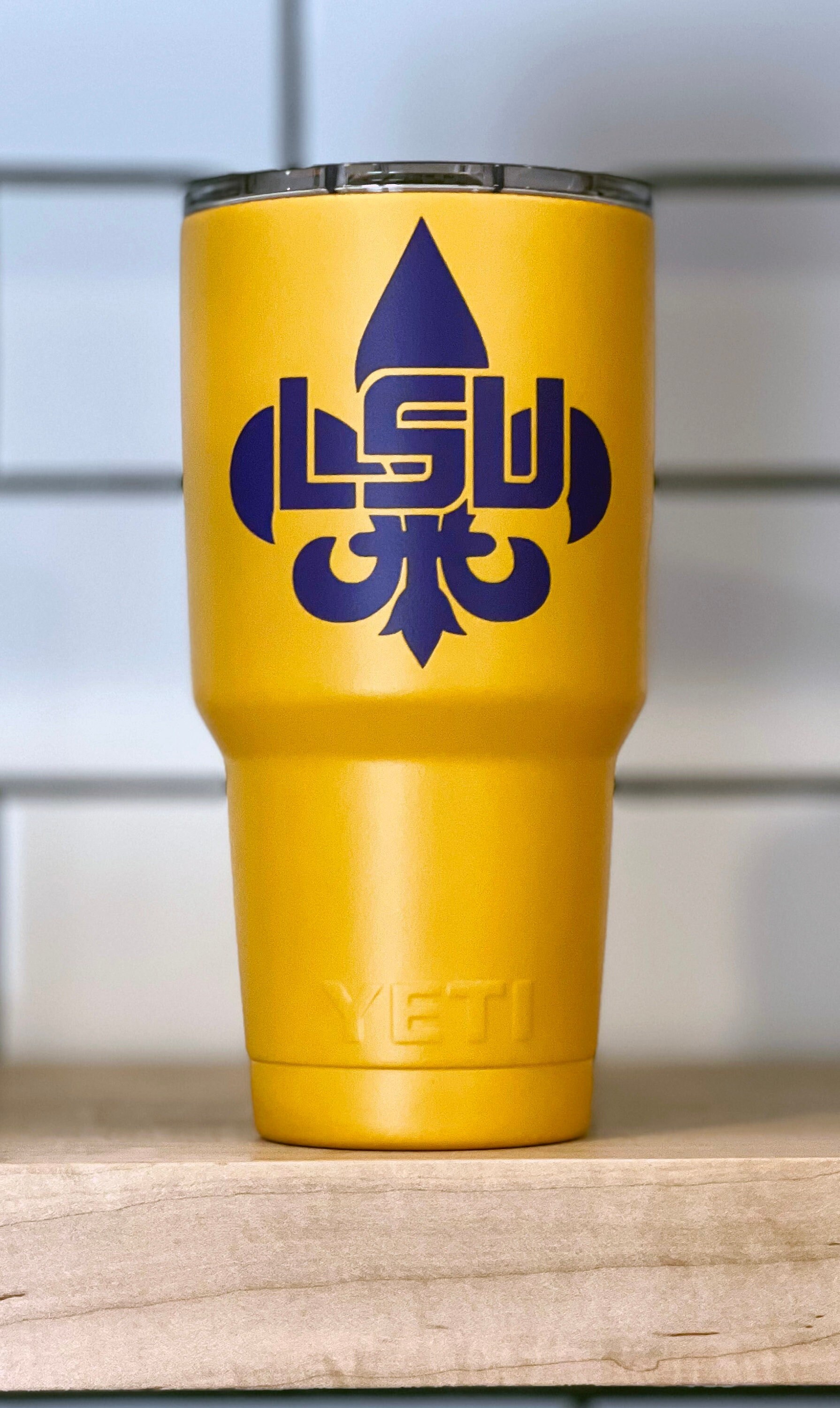 REDUCED Lsu/saints YETI 30-ounce Double-walled Stainless Steel