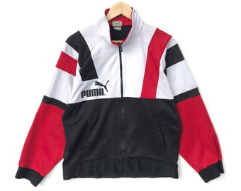 puma colorblock track jacket