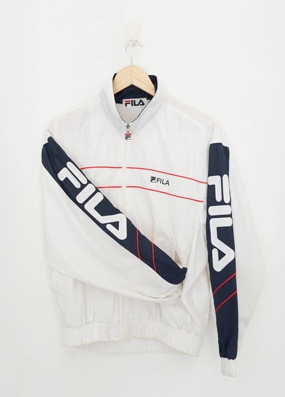 Fila Windbreaker / Vintage Bomber Jacket / 90s Wi