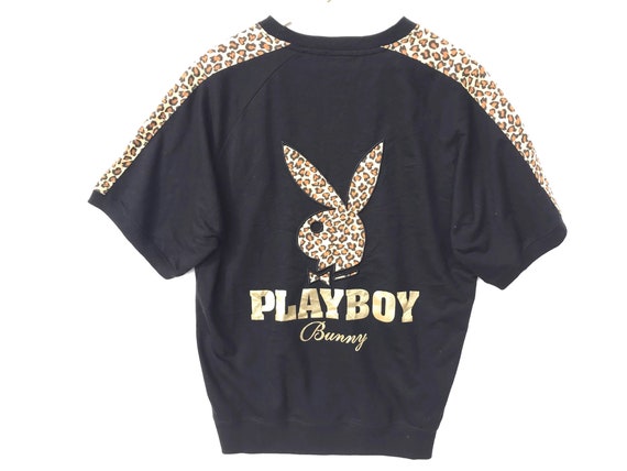 Playboy Vintage Leopard Big Logo Sweatshirt / Play