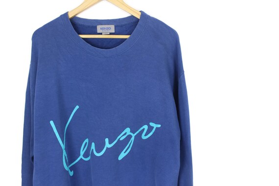 blue kenzo sweater