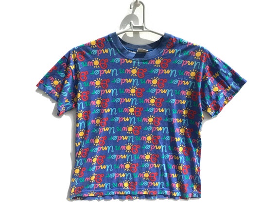 Vintage Ken Done Fullprint Allover Print Shirt / K