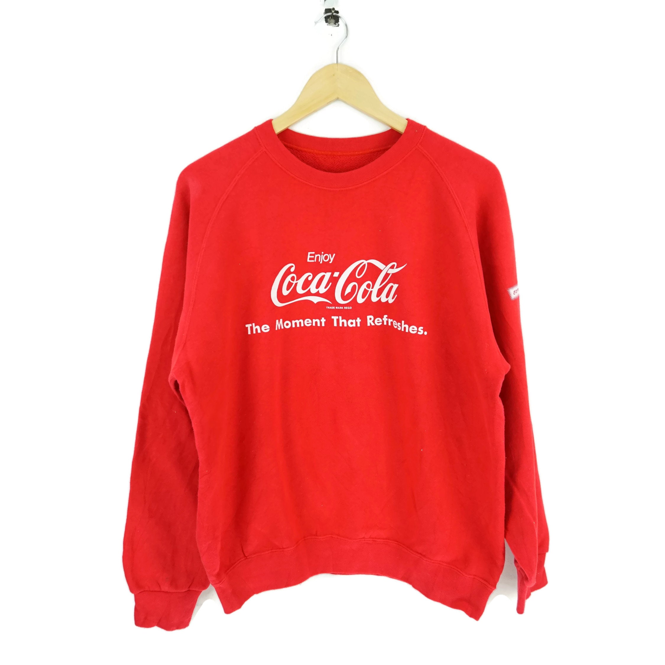 Vintage Coca Cola Coke Sweatshirt Red / Coke Sweatshirt / Coca | Etsy