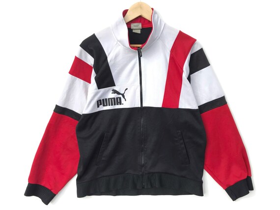 puma colorblock track jacket