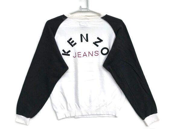 Rare ! Kenzo Big Logo Spellout Vintage Sweatshirt