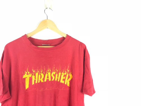 Vintage 90s Trasher Magazine Shirt / Trasher Magaz