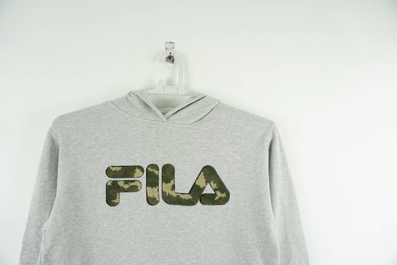 Fila Hoodie Camo Spellout / Fila Sweatshirt / Fila