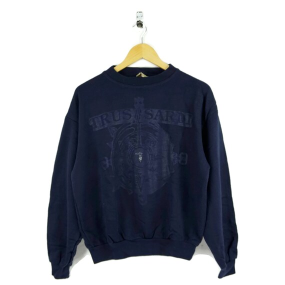 dark blue sweater outfit