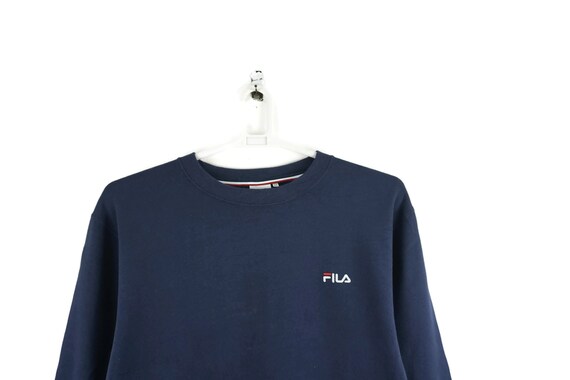 navy fila jumper