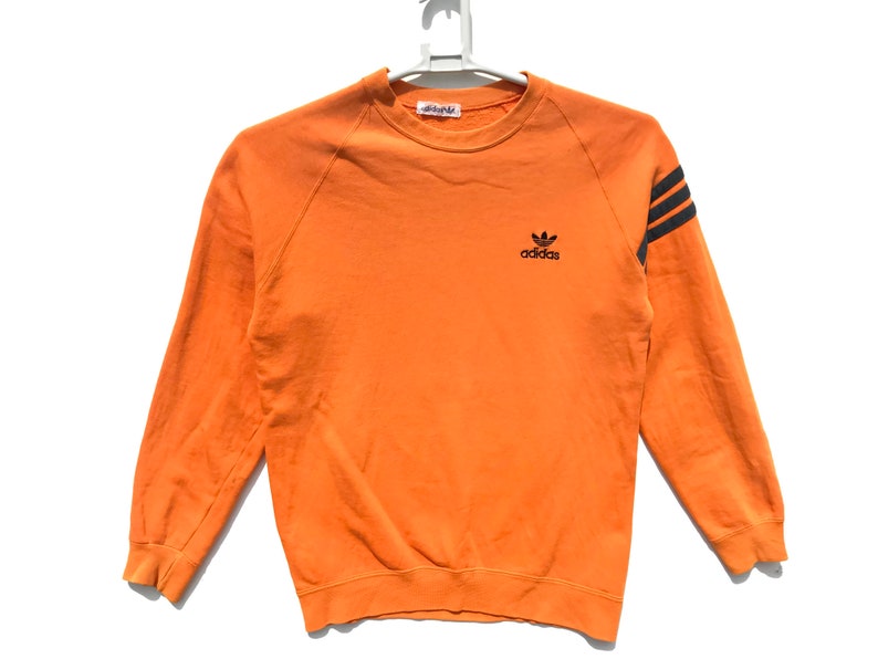 orange hoodie adidas