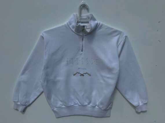 white ellesse jumper