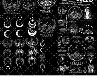 Velaris Bundle Png, Velaris City Of Starlight Png, The Night Court Png, SJM Merch Png, City of Starlight Png, ACOTAR Png, ACOTAR Velaris Png
