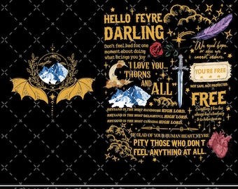 Velaris png, Velaris City Of Starlight png, The Night Court png, SJM Merch png, City of Starlight Sweater, ACOTAR png, ACOTAR Velaris png