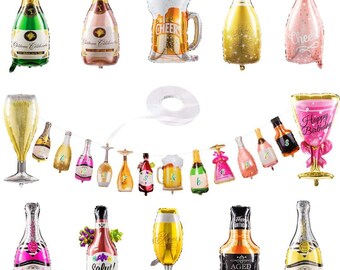 Alcohol Banner Etsy