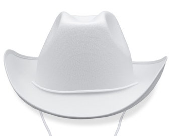 White Cowboy Hat - Etsy