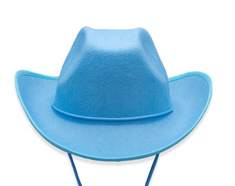 Blue Cowboy Hat - Etsy