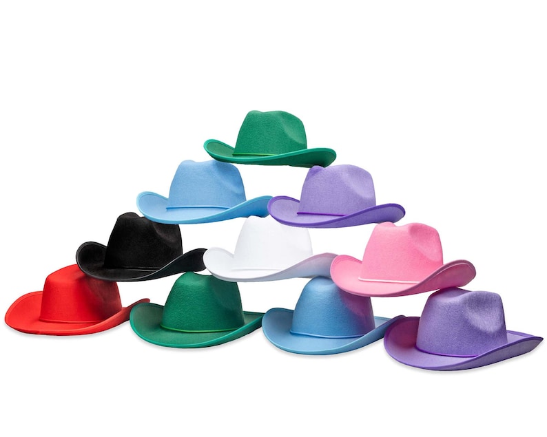 Plain Cowboy Hat Summer Hat Western Bachelorette Party Etsy