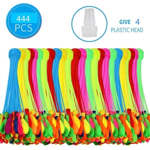 NEW! 444 pcs 12 Bunch O Instant water Balloons,Self-Sealing,already tied waterballoon