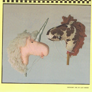 Hobby Horse & Unicorn Stuffed Animal Pattern - Paper Copy