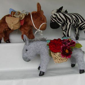 Donkey & Zebra Animal Pattern - Paper Copy
