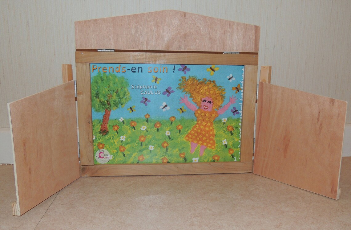 4 Kamishibaï Tales A3 Butaï in Handcrafted Wood or Castelet Etsy