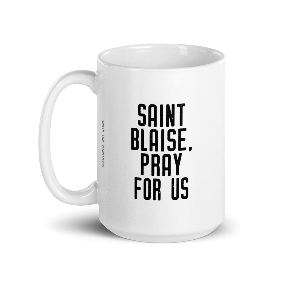 St. Blaise Mug Patron Saint of Veterinarians Veterinary Etsy